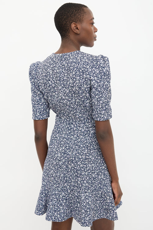 Simkhai Floral Belted Dress
