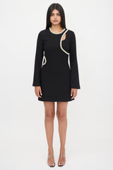 Simkhai Crepe Embellished Dress