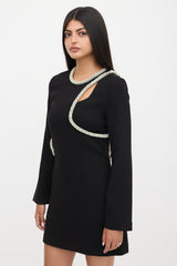 Simkhai Crepe Embellished Dress