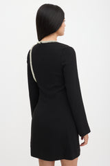 Simkhai Crepe Embellished Dress