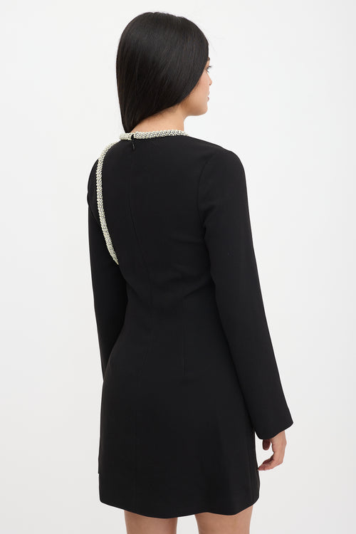 Simkhai Crepe Embellished Dress