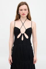 Simkhai Lina Teardrop Maxi Dress