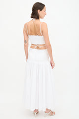 Simkhai Rem Cut Out Pleated Dress