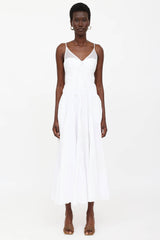 Simkhai Pleated Sleeveless Maxi Dress