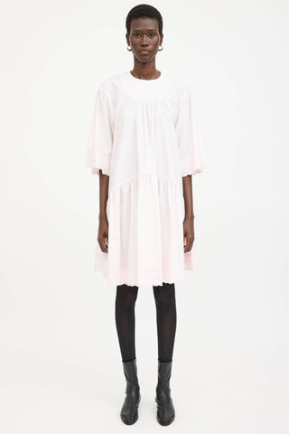 Simone Rocha Pleated Lace Dress