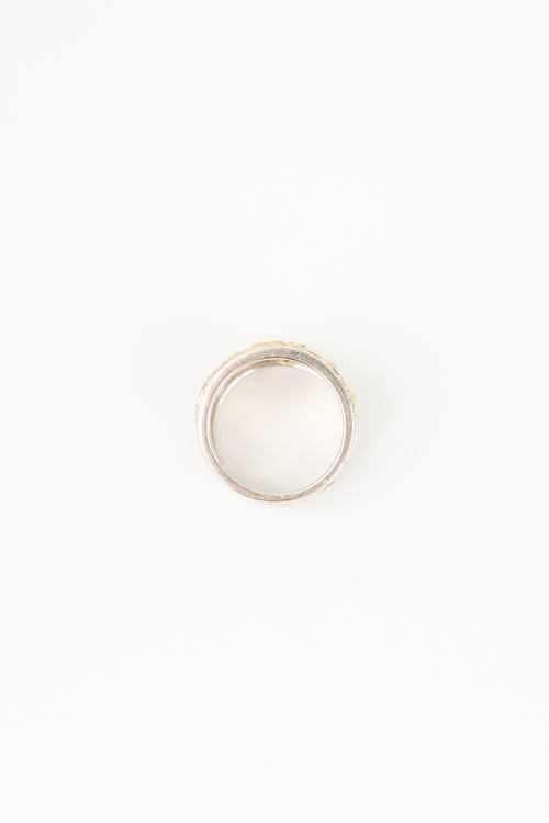 Fine Jewelry 18K Gold & Diamond Paisley Ring