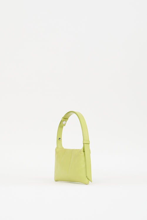 Simon Miller Green Mini Puffin Shoulder Bag