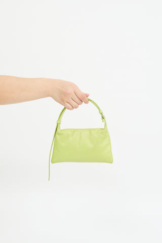 Simon Miller Green Mini Puffin Shoulder Bag