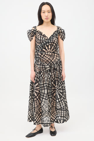 Simone Rocha Fall 2019 Tulle Embellished Dress