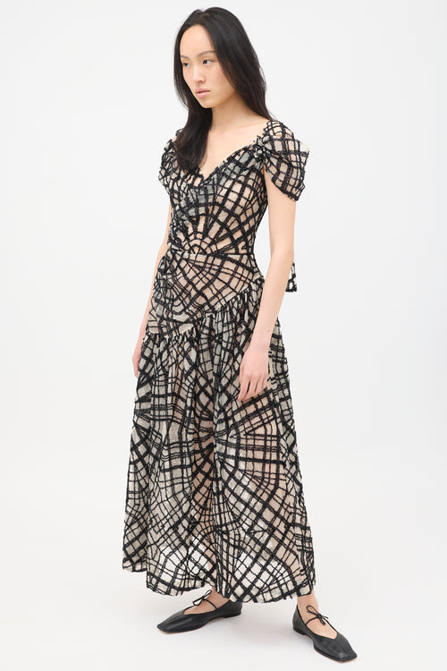 Simone Rocha Fall 2019 Tulle Embellished Dress