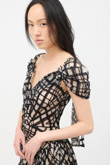 Simone Rocha Fall 2019 Tulle Embellished Dress