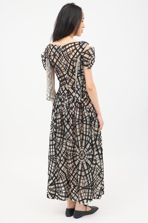 Simone Rocha Fall 2019 Tulle Embellished Dress