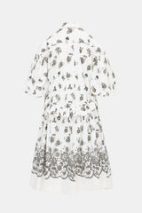 Simone Rocha Floral Shirt Dress