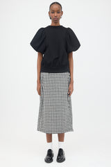 Simone Rocha Knit Puff Sleeve Top