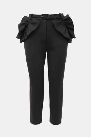 Simone Rocha Neoprene Ruffled Trouser