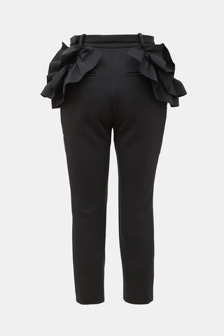 Simone Rocha Neoprene Ruffled Trouser