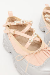 Simone Rocha Satin Trek Ballerina Sneaker