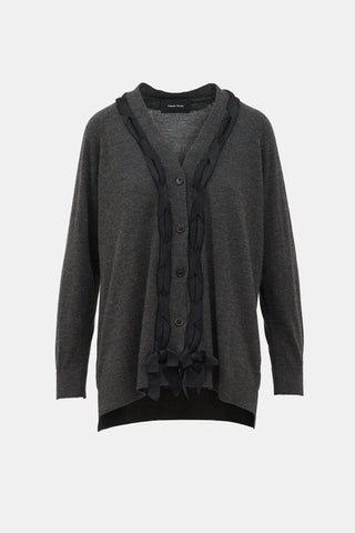 Simone Rocha Wool Braided Cardigan