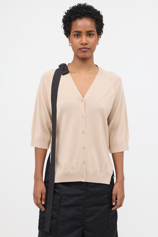 Simone Rocha Wool Three Quarter Cardigan