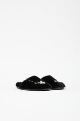 Simone Rocha Faux Fur Slipper Mule