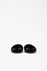 Simone Rocha Faux Fur Slipper Mule
