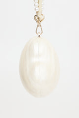 Simone Rocha Faux Pearl Heart Bag