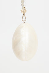 Simone Rocha Faux Pearl Heart Bag