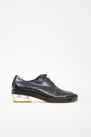 Simone Rocha Leather Embellished Derby