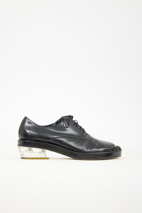 Simone Rocha Leather Embellished Derby