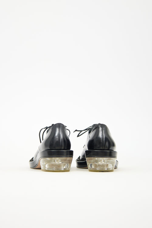 Simone Rocha Leather Embellished Derby