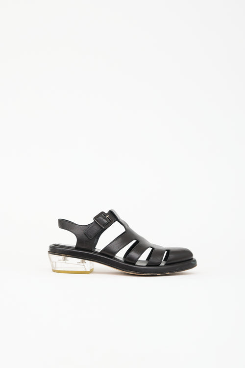 Simone Rocha Leather Fisherman Sandal