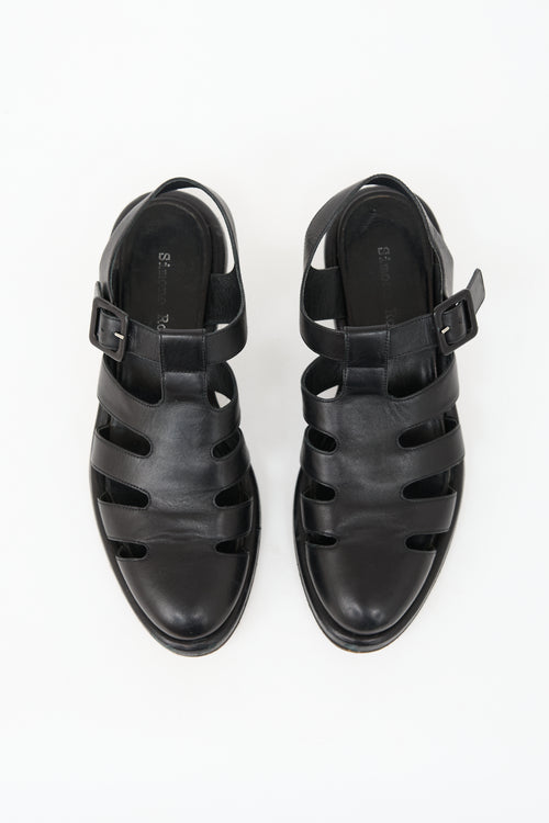 Simone Rocha Leather Fisherman Sandal