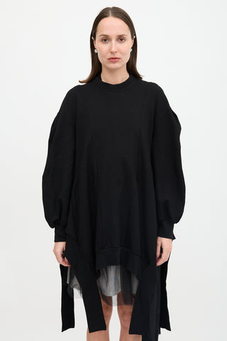Simone Rocha Patchwork Crewneck Sweater