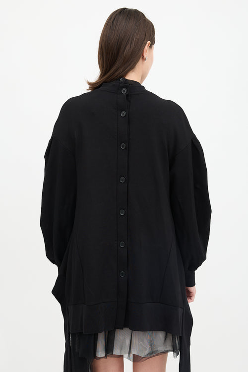 Simone Rocha Patchwork Crewneck Sweater