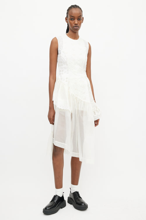 Simone Rocha // Spring 2017 White Lace Sheer Dress – VSP Consignment