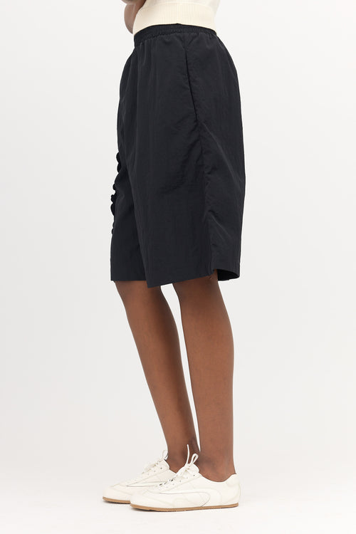 Cecilie Bahnsen Crinkled Nylon Angel Shorts