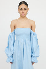 SleeperLinen Ruched Dress