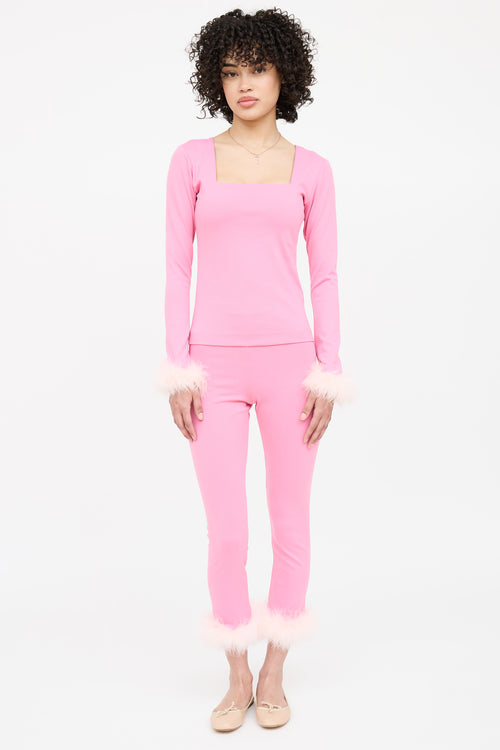 Sleeper Weeknder Feather Co-Ord Set