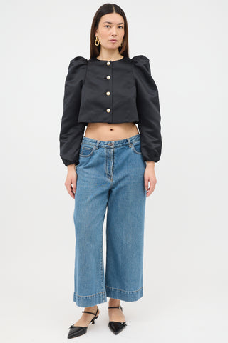 Sleeper Satin Mystery Puff Jacket