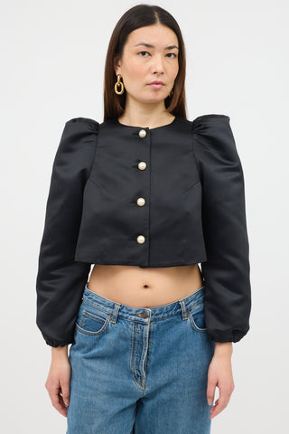Sleeper Satin Mystery Puff Jacket