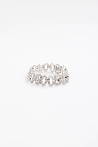 Fine Jewelry 1930's Diamante Art Deco Bracelet