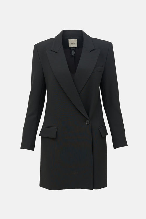 Smythe 20th Anniversary Asymmetrical Blazer Dress