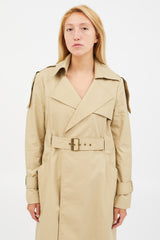 Smythe Beige Belted Trench Coat
