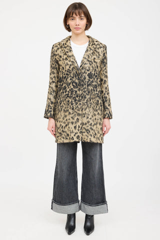 Smythe Wool Patterned Coat