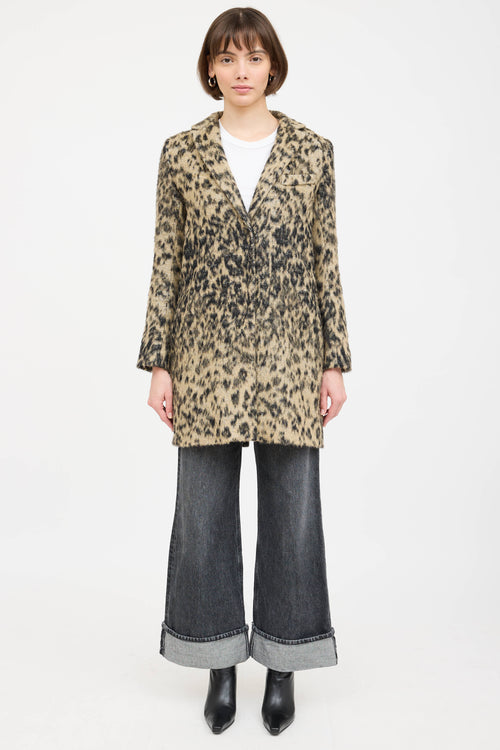 Smythe Wool Patterned Coat