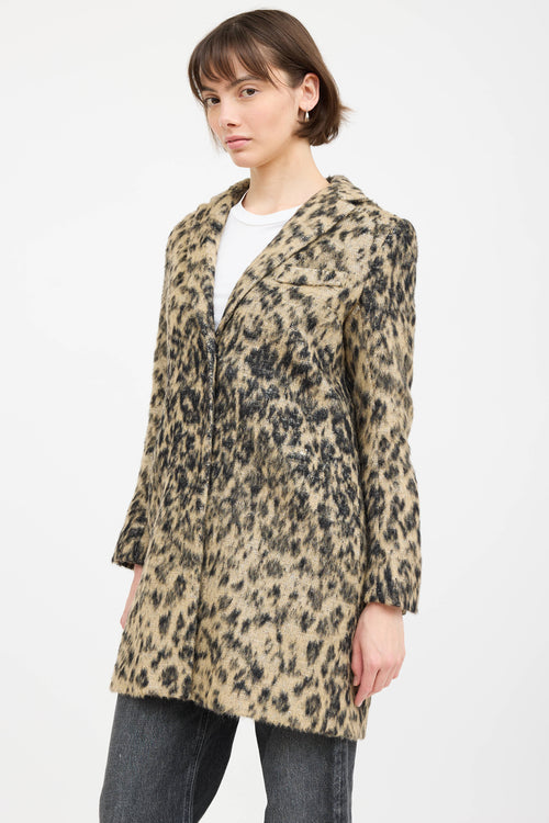 Smythe Wool Patterned Coat