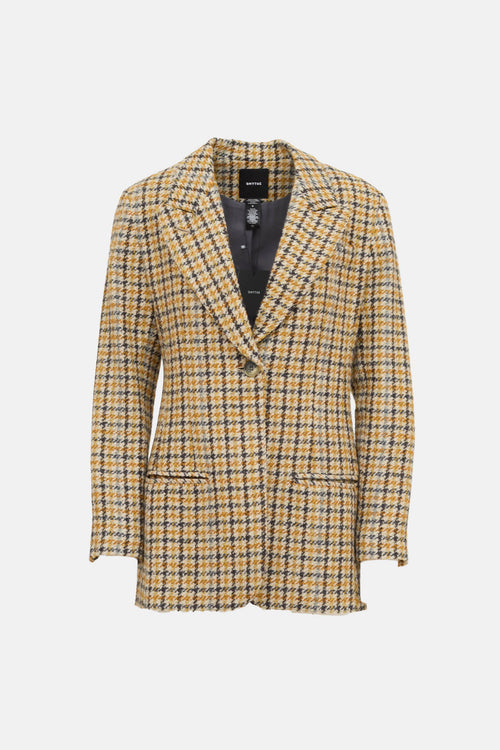 Tweed Tailored Boyfriend Blazer