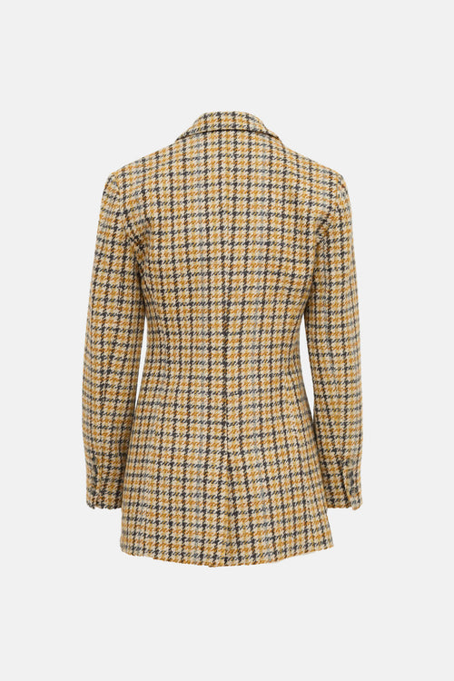 Tweed Tailored Boyfriend Blazer