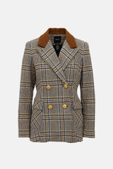 Smythe Tweed Double Breasted Blazer