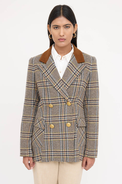 Smythe Wool Tweed Blazer